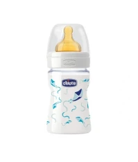 Chicco Μπιμπερό Vetro Νature Glass ΘΚ 0Μ+ Σιέλ 150 …