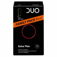 Duo Premium Extra Thin Family Pack 30 Τεμάχια
