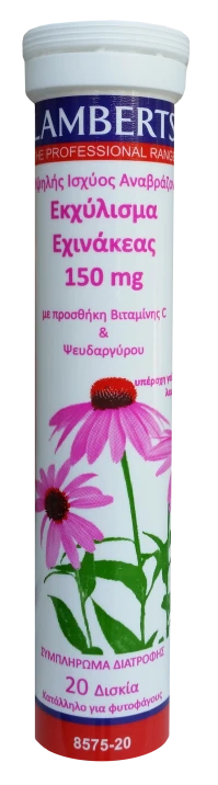 Lamberts Echinacea 150mg eff. tabs 20