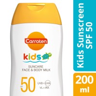 Carroten Kids Suncare Face & Body Milk SPF50+ Παιδ …