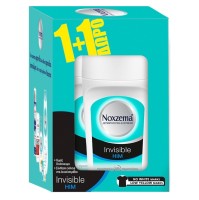 Noxzema Roll-On Invisible Him 50ml 1+1 ΔΩΡΟ