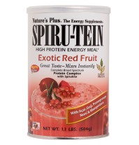 Nature's Plus SPIRU-TEIN EXOTIC RED FRUIT, 504G
