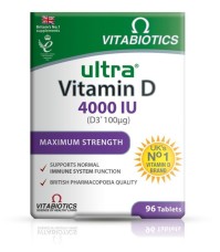 Vitabiotics Ultra Vitamin D 4000 IU 96tabs