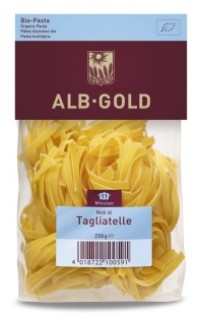 ALB-GOLD Organic Pasta Nidi di Tagliatelle 250gr