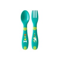 Chicco First Cutlery Σετ Πιρούνι - Κουτάλι Φαγητού …