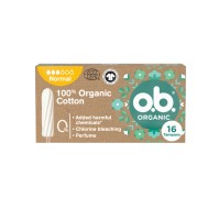 O.b. Organic Normal Βιολογικό Ταμπόν 16τμχ