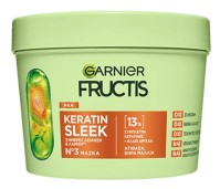 Garnier Fructis Keratin Sleek Μάσκα για Λεία & Λαμ &hellip;