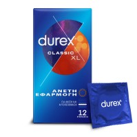 Durex Classic XL Προφυλακτικά για Άνετη Εφαρμογή 1 …