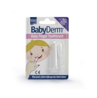 Intermed Babyderm Baby Finger Toothbrush 3m+ 1τμχ