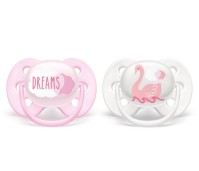 Avent Ultra Soft SCF222/02 Ορθοδοντικές Πιπίλες γι …