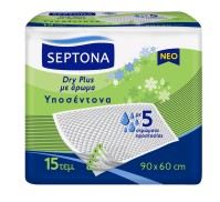 Septona Dry Plus με Άρωμα 60 x 90cm 15τμχ