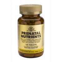 SOLGAR PRENATAL NUTRIENTS 120TAB