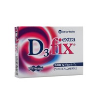 Unipharma  D3 Fix Extra (Vitamin D3) 2000IU 60tabs