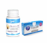 Smile D3 4000 IU + K2 100 mcg 60 κάψουλες + Δώρο S &hellip;