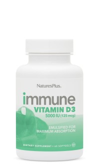 Nature's Plus Immune Vitamin D3 5.000IU(125mcg) 60 …