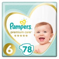 Pampers Premium Care Πάνες Μέγεθος No6 13+kg 78 Πά …