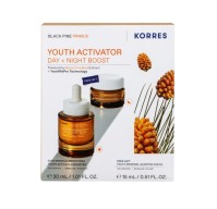 Korres Set Black Pine Primus 6xHA Wrinkle Smoothin …