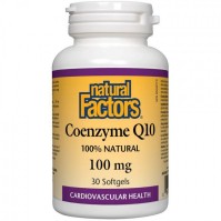 Natural Factors Coenzyme Q10 100mg 30 Softgels