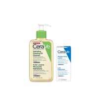 Cerave Hydrating Foaming Oil Cleanser For Normal t …