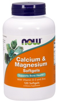 Now Foods Calcium & Magnesium With Vitamin D-3 & Z …