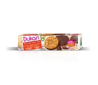Dukan Μπισκότα βρώμης με επικάλυψη σοκολάτας και σ …