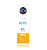 NIVEA SUN UV Face Sensitive Cream SPF50, 50ml