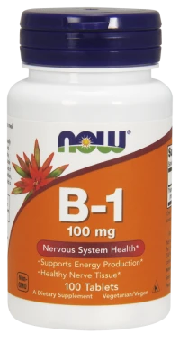 Now Foods B-1 100mg, 100tabs