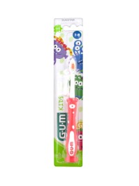 Gum 901 Kids Monsters Κόκκινη Παιδική Οδοντόβουρτσ …