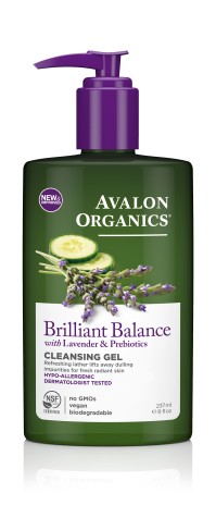 Avalon Organics Brilliant Balance Cleansing Gel wi …