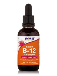 Now Foods Liquid B-12, B-Complex 59ml