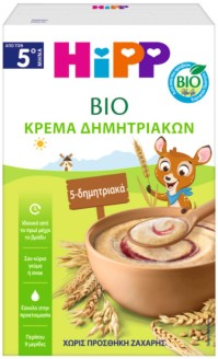 Hipp Κρέμα 5 Δημητριακών από τον 6ο Μήνα 200gr