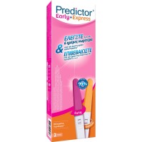 PREDICTOR Early & Express Τεστ Εγκυμοσύνης 2τμχ