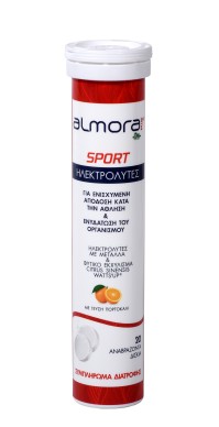Almora Plus Sport για αθλητές- Ηλεκτρολύτες με ασβ &hellip;