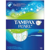 TAMPAX Pearl Super 18τμχ