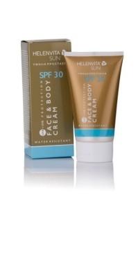 HELENVITA Sun Cream SPF30 Face & Body Cream Αντιηλ …
