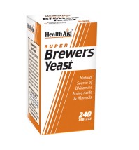 HEALTH AID SUPER BREWERS YEAST TABLETS 240'S