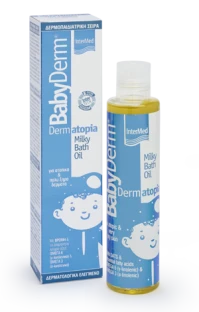 Intermed Babyderm Dermatopia Milky Bath Oil 200ml