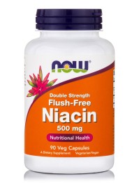 Now Foods Niacin Flush-Free 500mg 90Vcaps