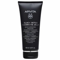 Apivita Black Detox Cleansing Jelly for Face & Eye …