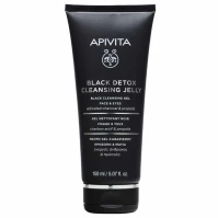 Apivita Black Detox Cleansing Jelly for Face & Eye …
