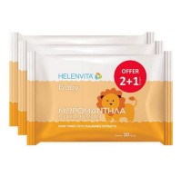 Helenvita Set Baby Wipes Μωρομάντηλα με Χαμομήλι 2 …