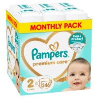 Pampers Premium Care Πάνες Μέγεθος 2 Monthly Pack &hellip;