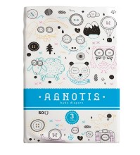 Agnotis Βρεφικές Πάνες No 3 (4-9 Kg) 50τμx