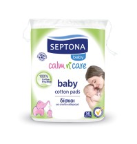 Septona Βρεφικά Βαμβάκια Καθαρισμού Baby Calm n Ca …