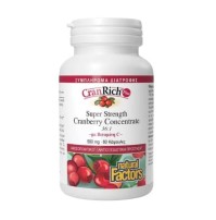 Natural Factors Cranrich Plus 500mg Cranberry Conc …
