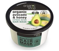 Organic Shop Hair Mask Avocado & Honey Μάσκα Μαλλι …