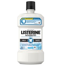 Listerine Mouthwash Advanced White Mild Taste Mout …