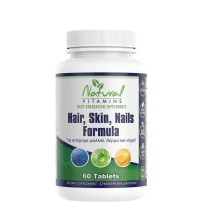 Natural Vitamins Hair, Nail & Skin Complex 60 Κάψο …