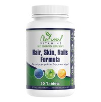 Natural Vitamins Hair Nail & Skin Complex 30 Κάψου …
