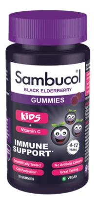 Sambucol Black Elderberry Kids + Vitamin C Παιδικέ …